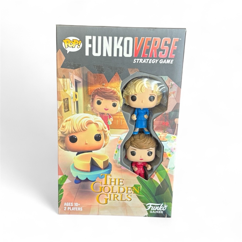 Golden Girls Funkoverse Strategy Game Rose Nylund Blanche Devereaux Funko Pop